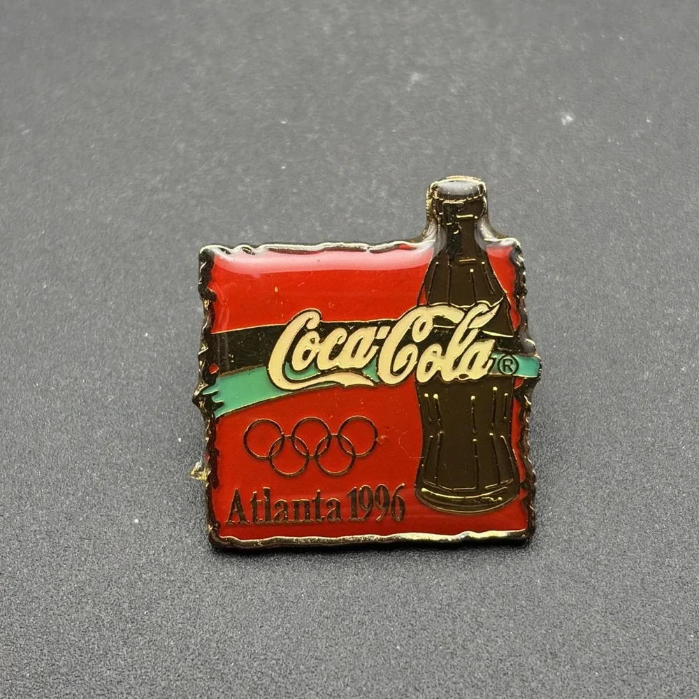 1996 Atlanta Olympic Coca Cola Coke Bottle Lapel‎ Hat Pin